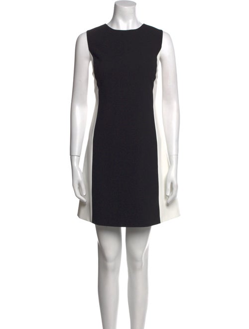 Alice + Olivia Crew Neck Mini Dress