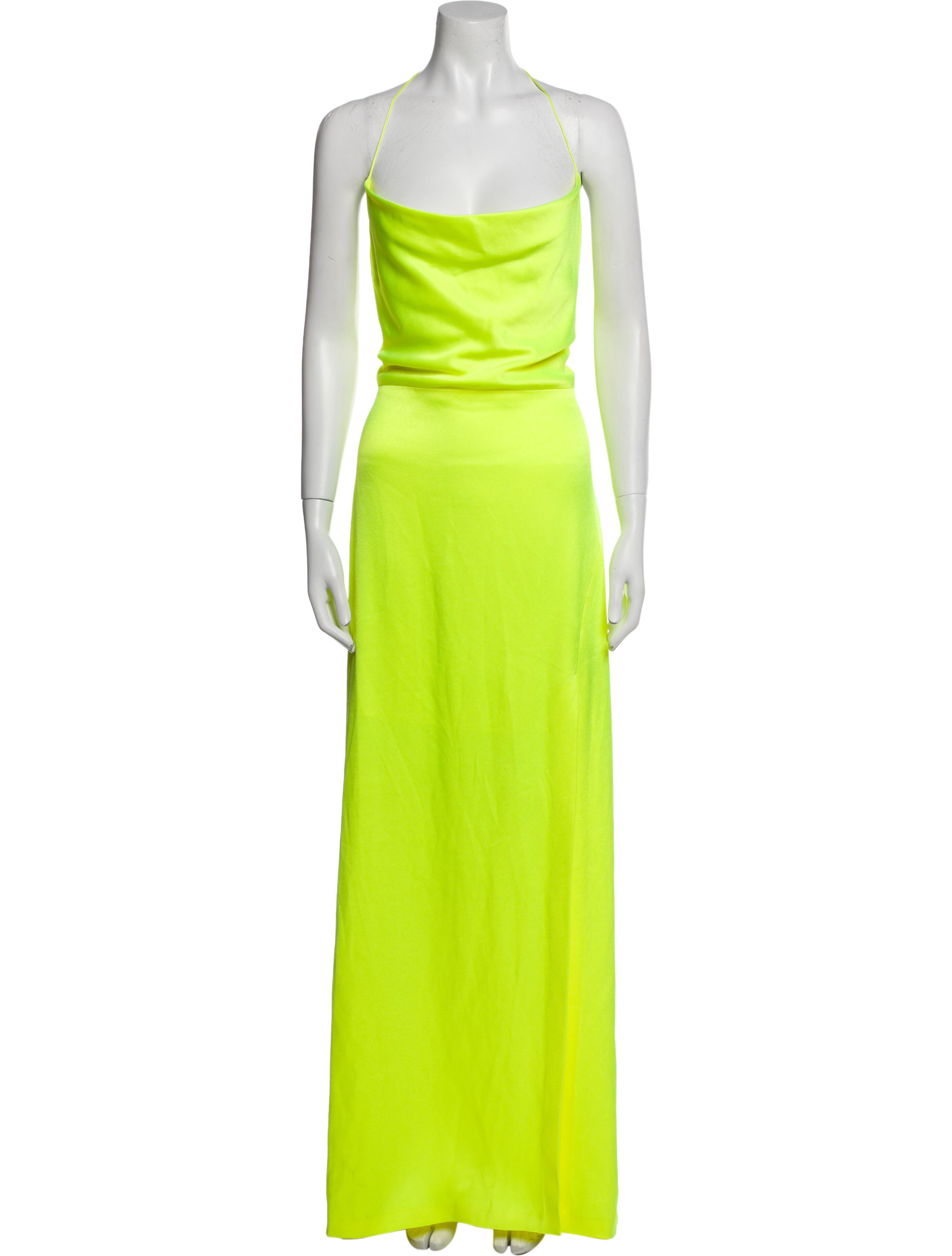 Alice + Olivia Square Neckline Long Dress