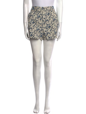 Alice + Olivia Printed Mini Shorts