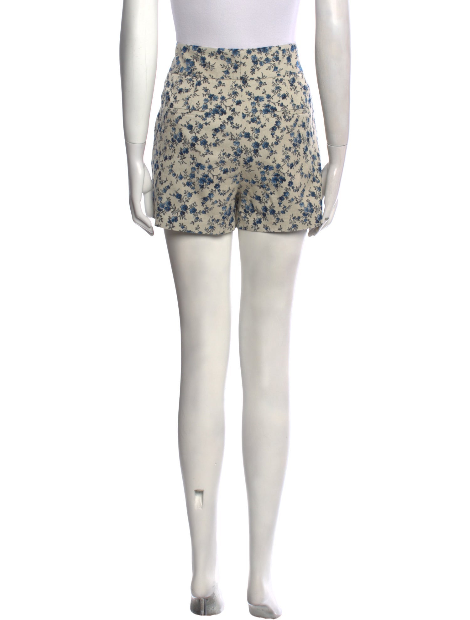 Alice + Olivia Printed Mini Shorts