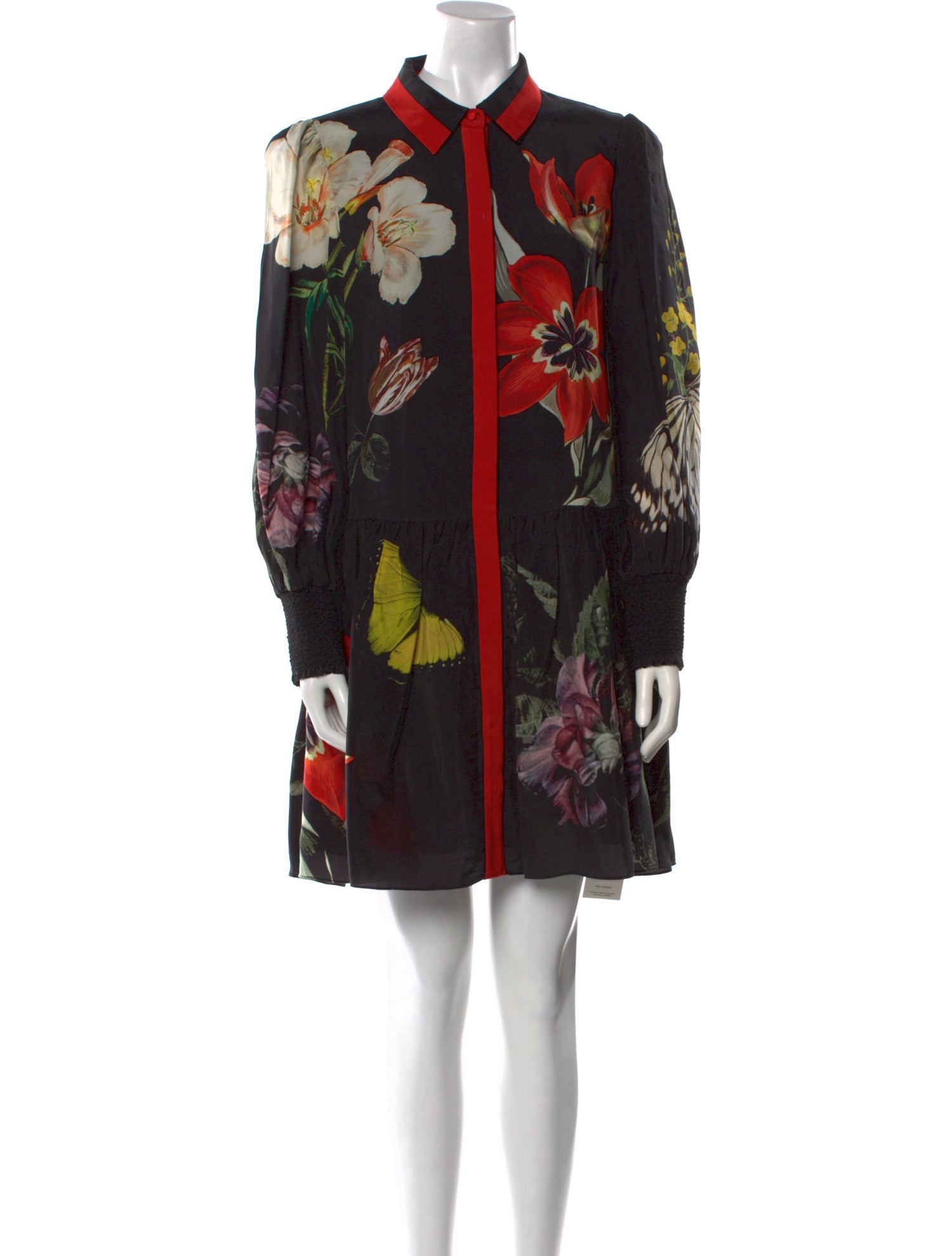 Alice + Olivia Floral Print Mini Dress