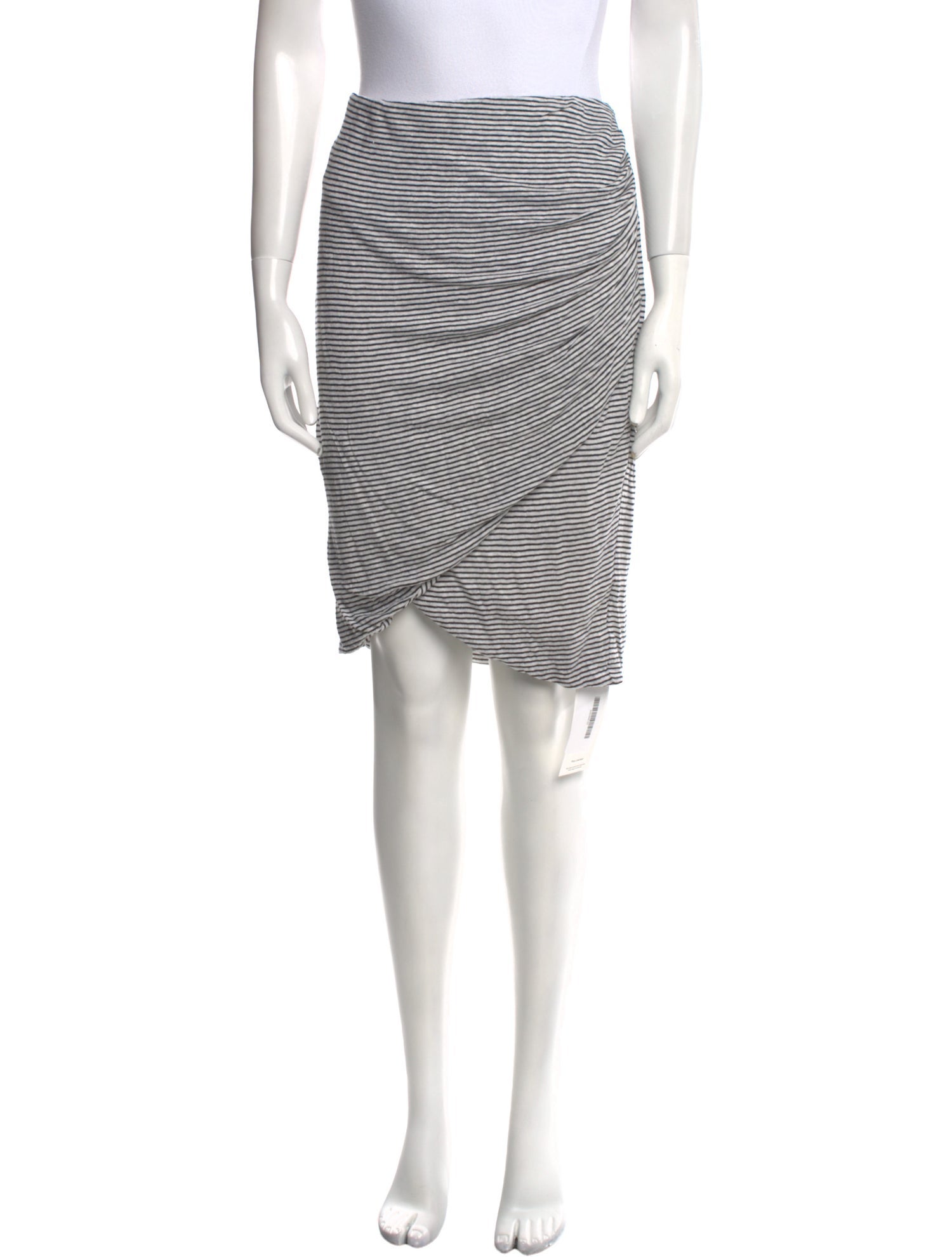 Alice + Olivia Linen Knee-Length Skirt