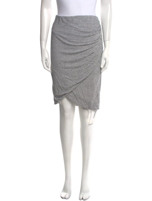 Alice + Olivia Linen Knee-Length Skirt