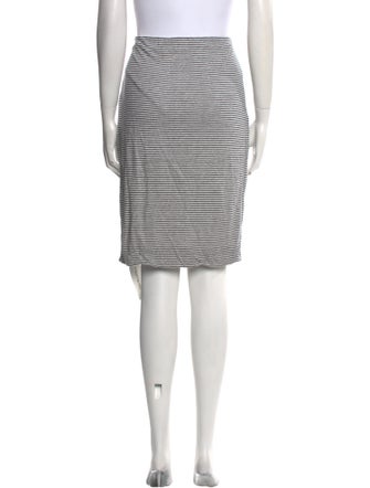 Alice + Olivia Linen Knee-Length Skirt
