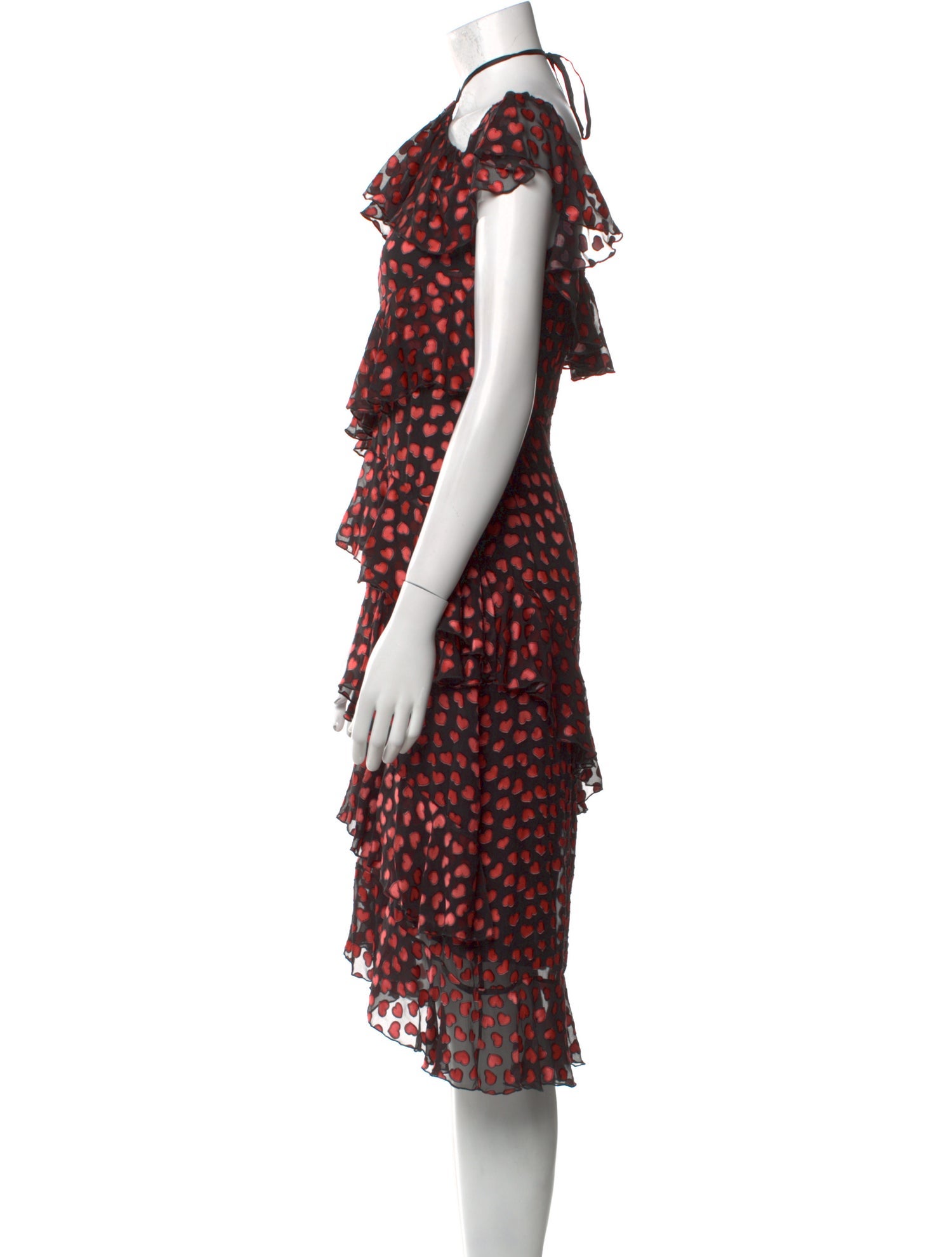 Alice + Olivia Printed Knee-Length Dress