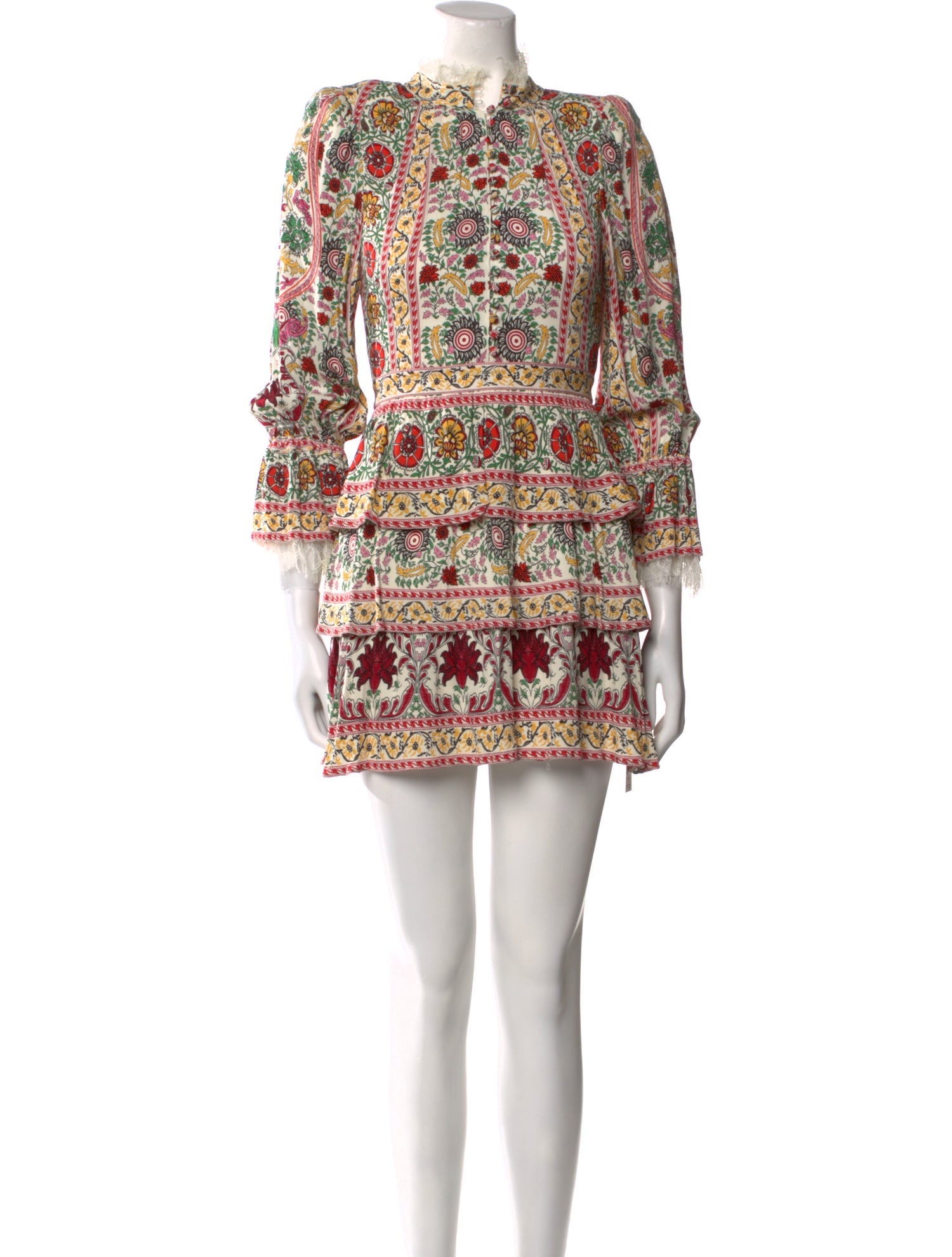 Alice + Olivia Printed Mini Dress