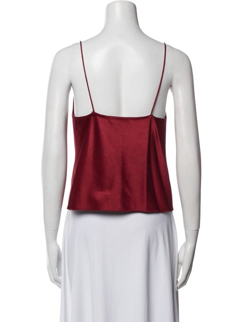 Alice + Olivia Square Neckline Sleeveless Crop Top