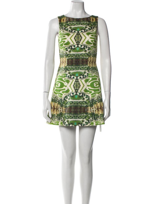 Alice + Olivia Printed Mini Dress