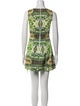 Alice + Olivia Printed Mini Dress
