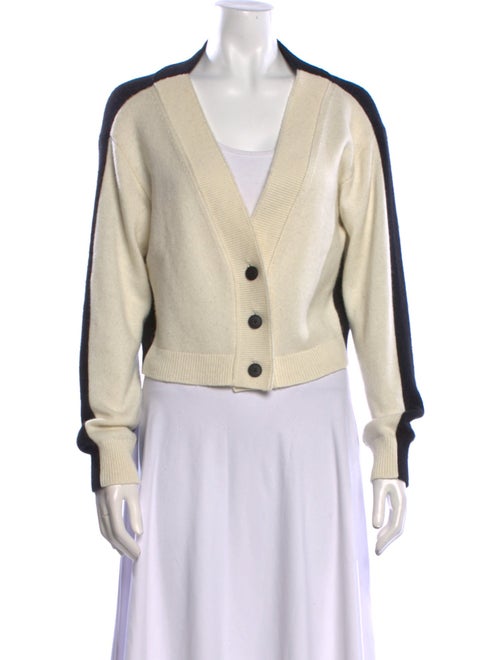 Alice + Olivia Wool Colorblock Pattern Sweater