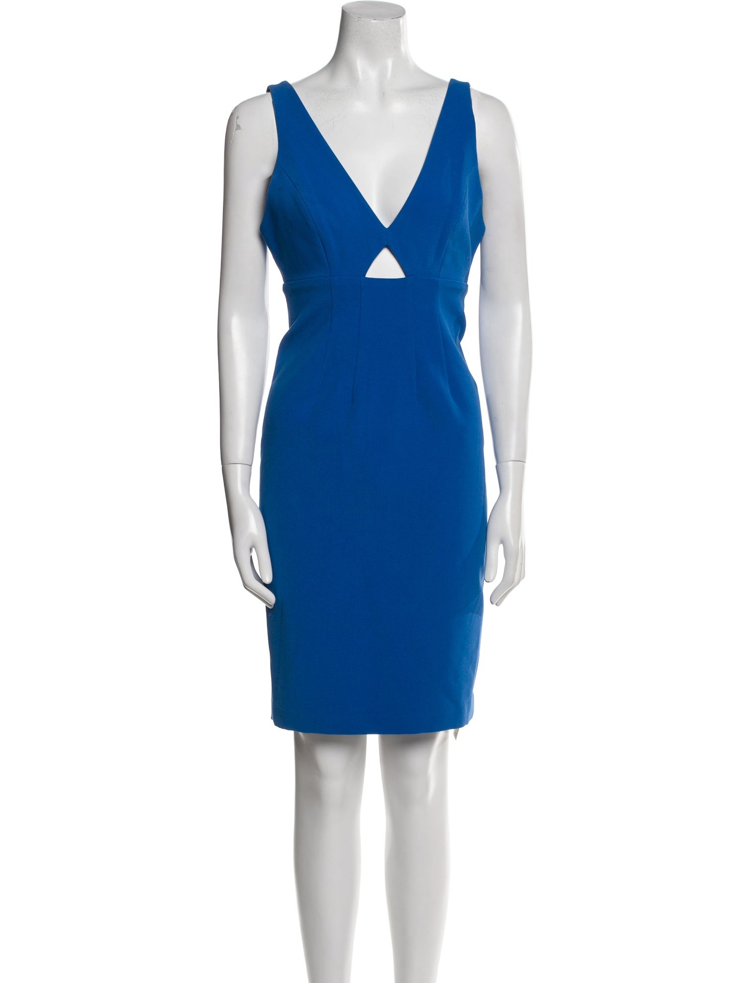 Alice + Olivia V-Neck Knee-Length Dress