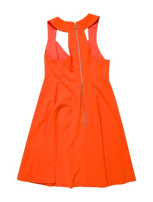 Alice + Olivia Square Neckline Mini Dress