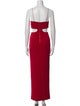 Alice + Olivia V-Neck Long Dress