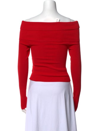 Alice + Olivia Off-The-Shoulder Sweater