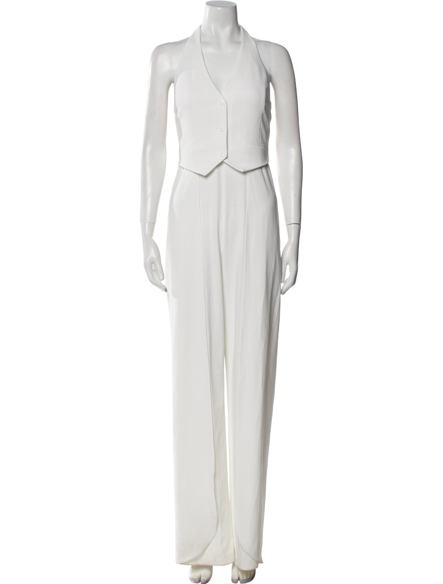 Alice + Olivia V-Neck Jumpsuit
