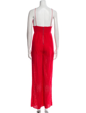 Alice + Olivia V-Neck Jumpsuit