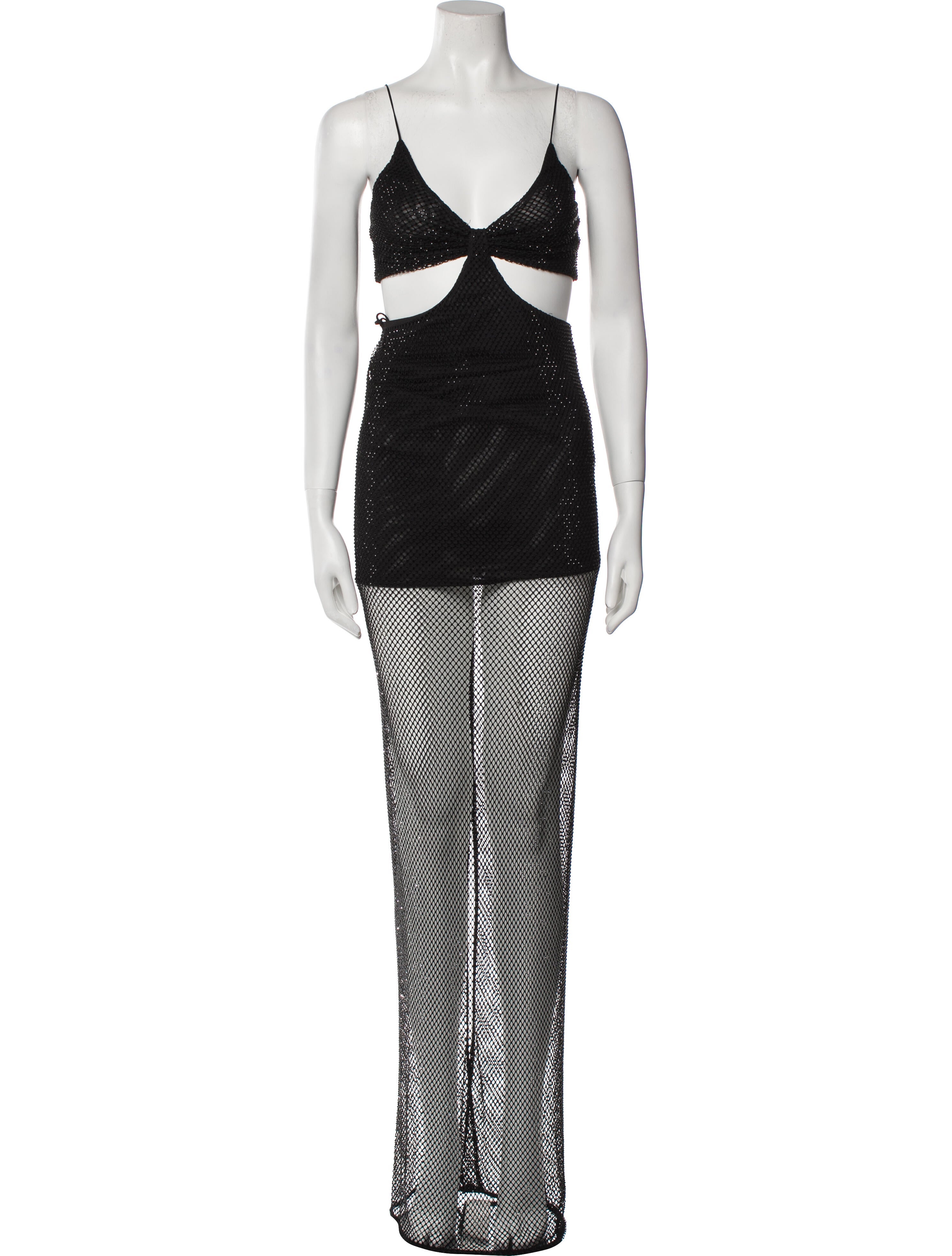 Alice + Olivia V-Neck Long Dress w/ Tags