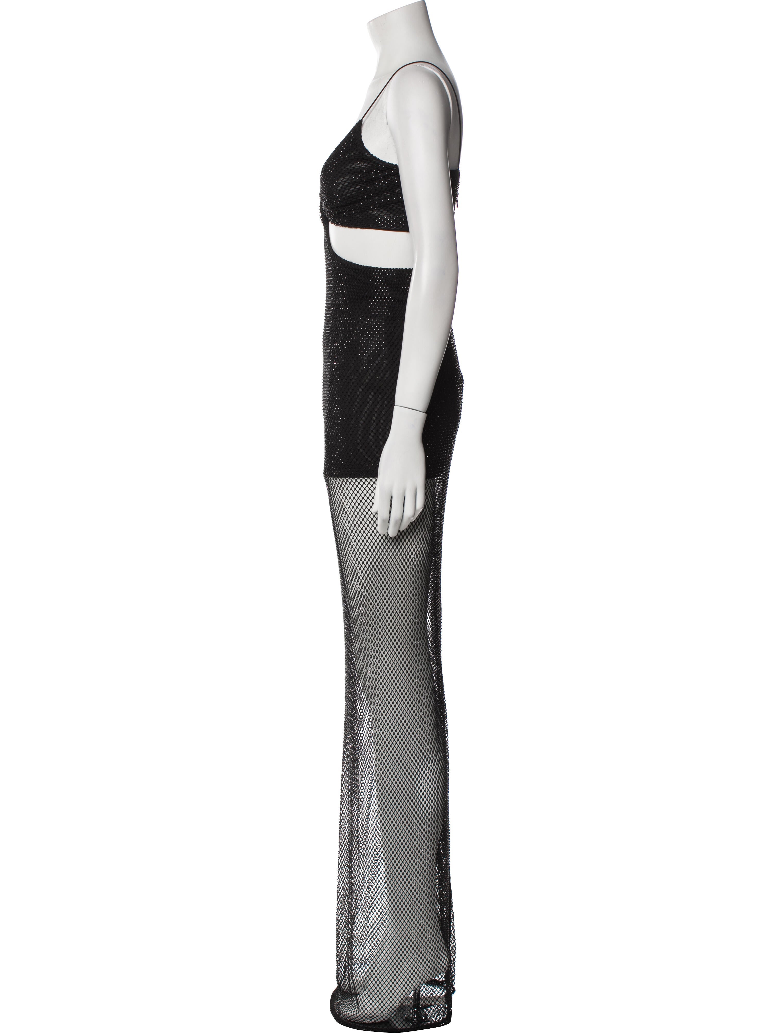 Alice + Olivia V-Neck Long Dress w/ Tags