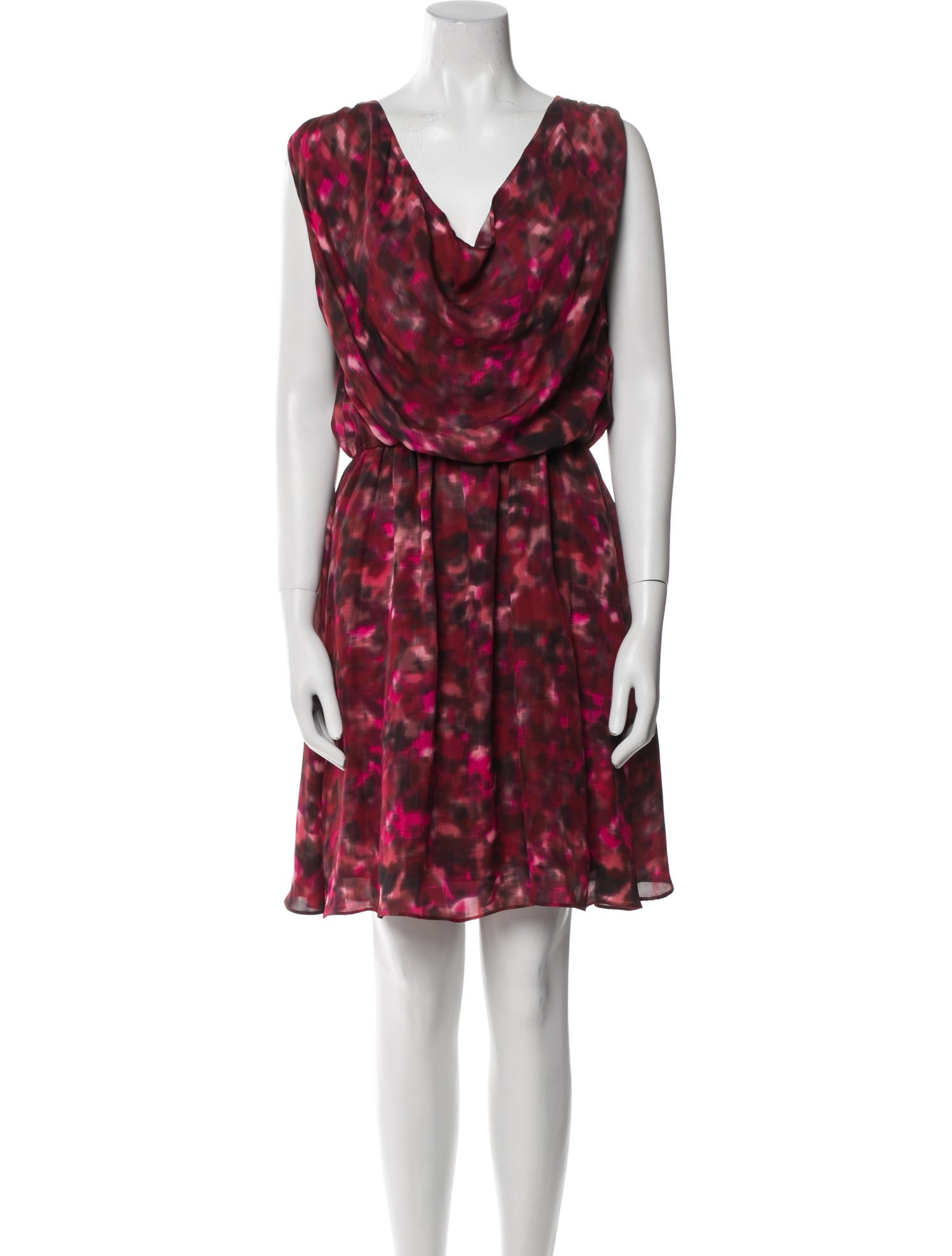 Alice + Olivia Silk Knee-Length Dress