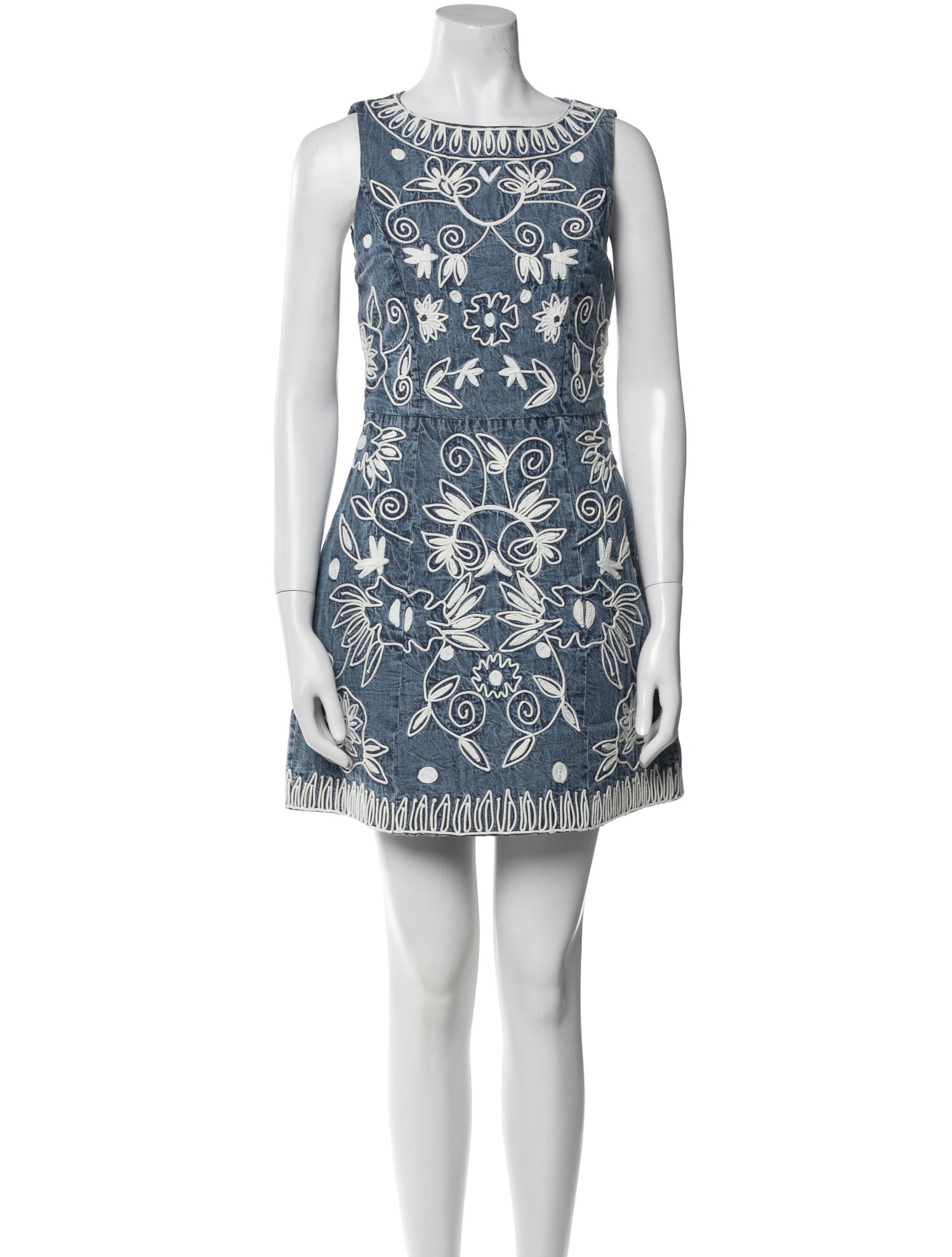 Alice + Olivia Printed Mini Dress