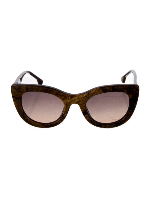 Alice + Olivia Mercer Cat-Eye Sunglasses