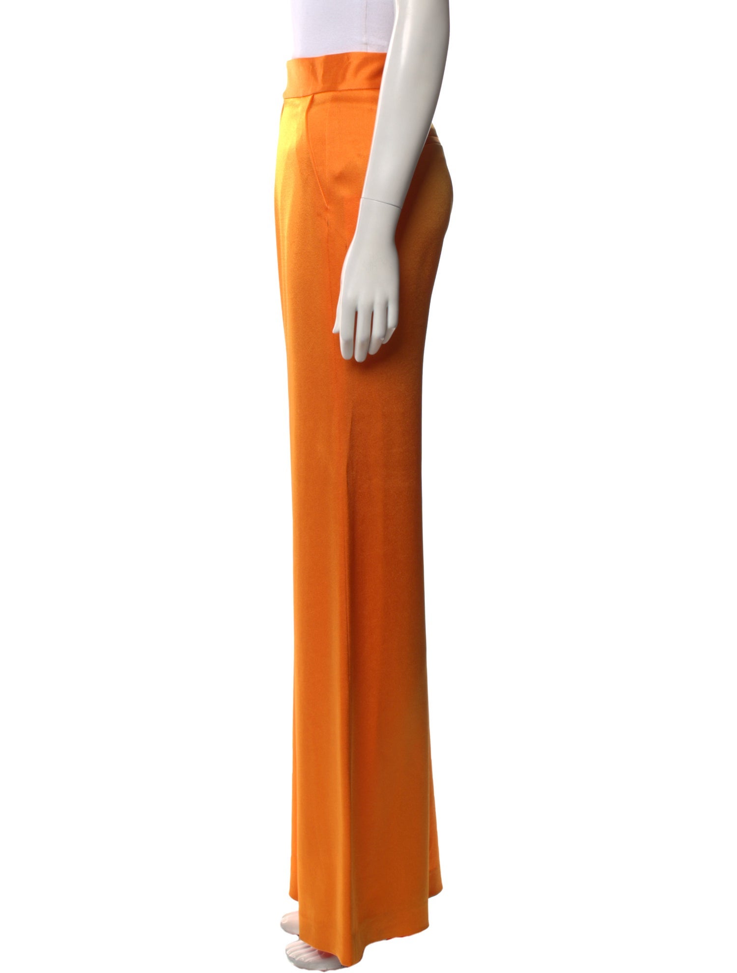 Alice + Olivia Satin Wide Leg Pants