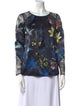 Alice + Olivia Silk Printed Blouse