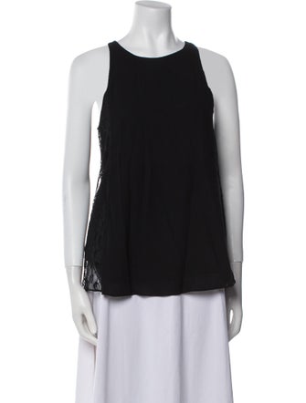 Alice + Olivia Scoop Neck Sleeveless Top