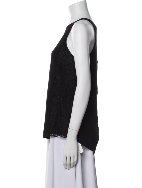 Alice + Olivia Scoop Neck Sleeveless Top