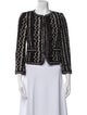 Alice + Olivia Tweed Pattern Evening Jacket