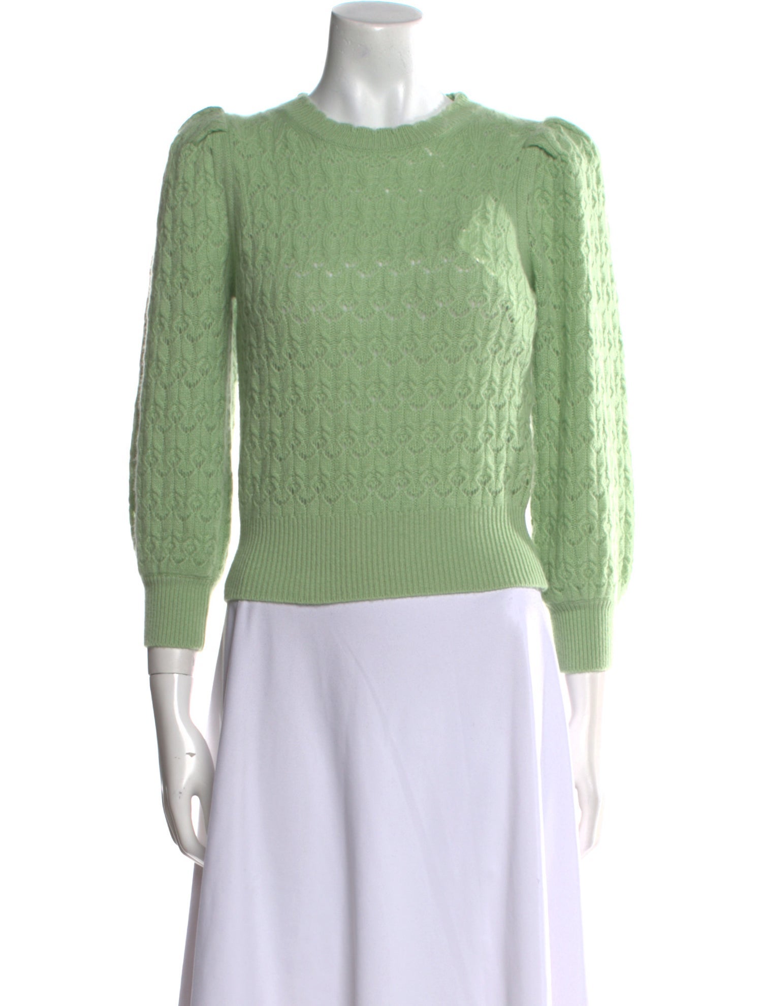 Alice + Olivia Cashmere Crew Neck Sweater