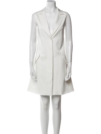 Alice + Olivia V-Neck Mini Dress