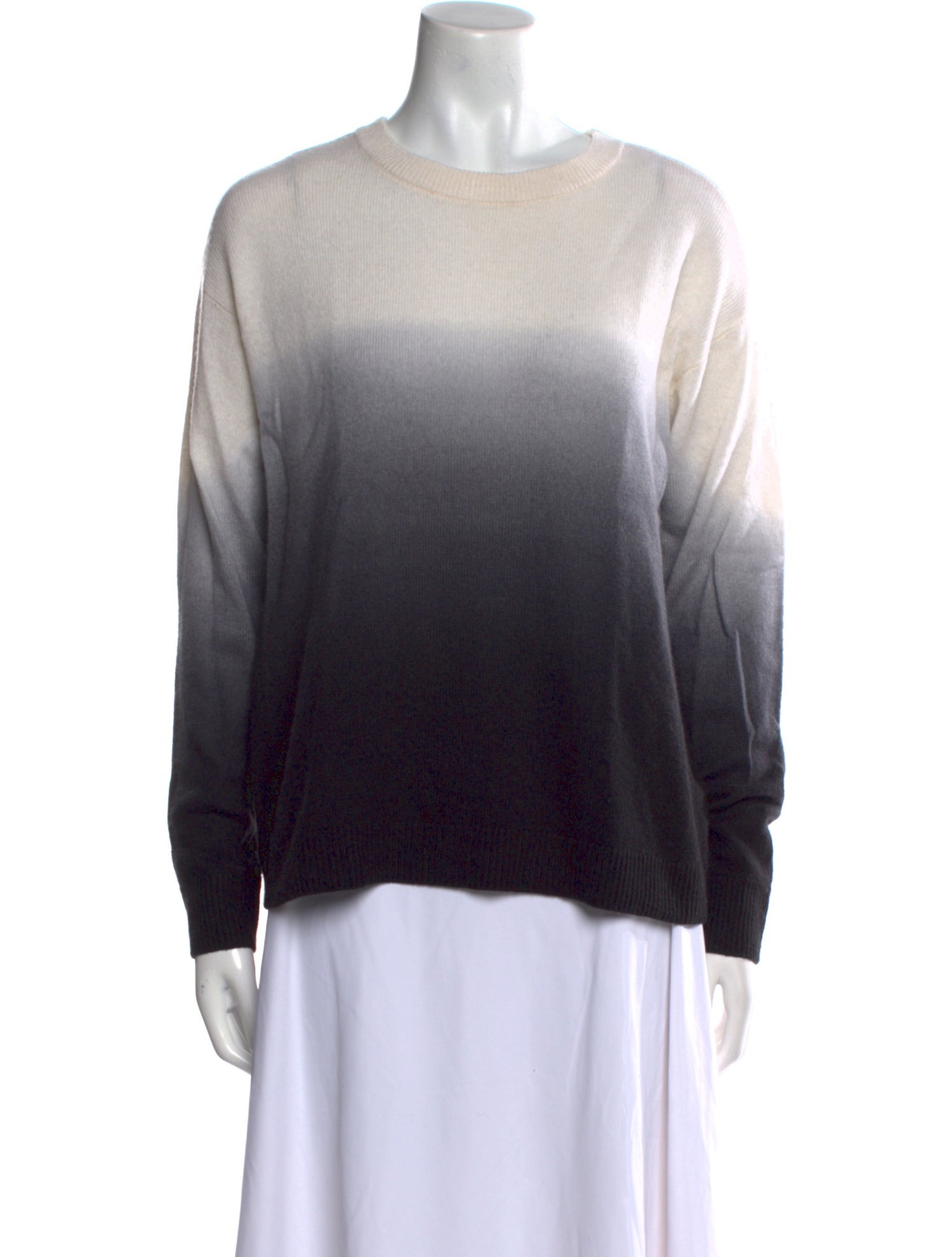 Alice + Olivia Cashmere Tie-Dye Print Sweater