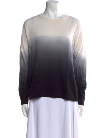 Alice + Olivia Cashmere Tie-Dye Print Sweater