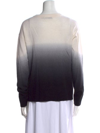 Alice + Olivia Cashmere Tie-Dye Print Sweater