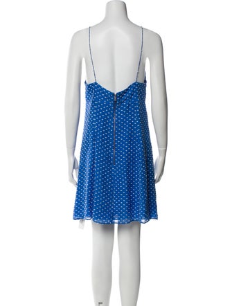 Alice + Olivia Silk Mini Dress