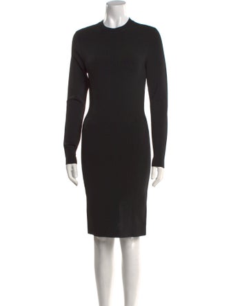 Alice + Olivia Crew Neck Knee-Length Dress