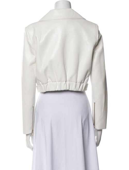 Alice + Olivia Faux Leather Biker Jacket