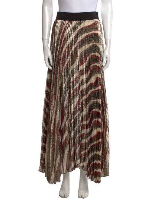 Alice + Olivia Printed Midi Length Skirt