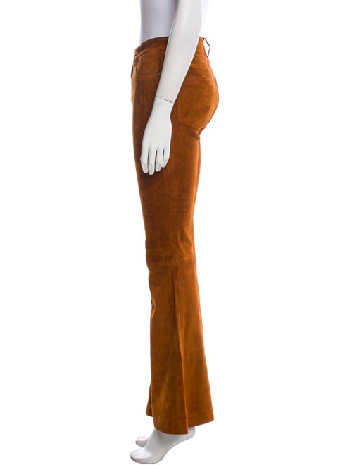 Alice + Olivia Lamb Leather Wide Leg Pants
