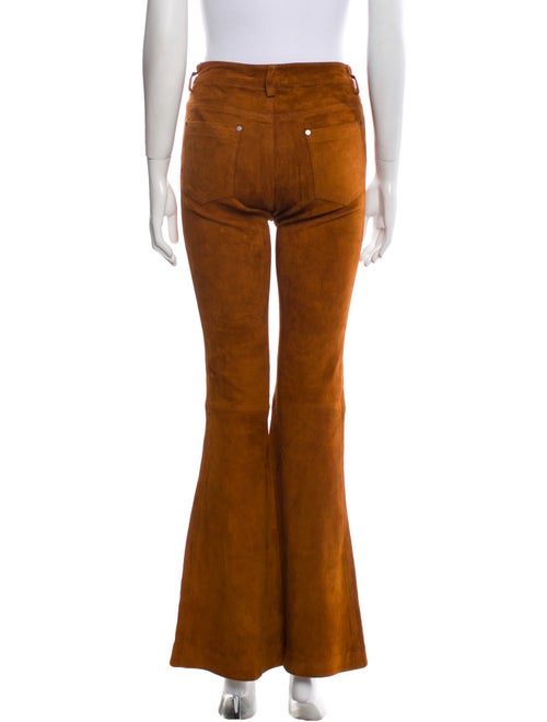 Alice + Olivia Lamb Leather Wide Leg Pants