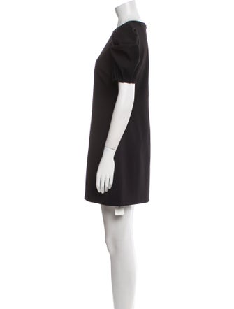 Alice + Olivia Crew Neck Mini Dress
