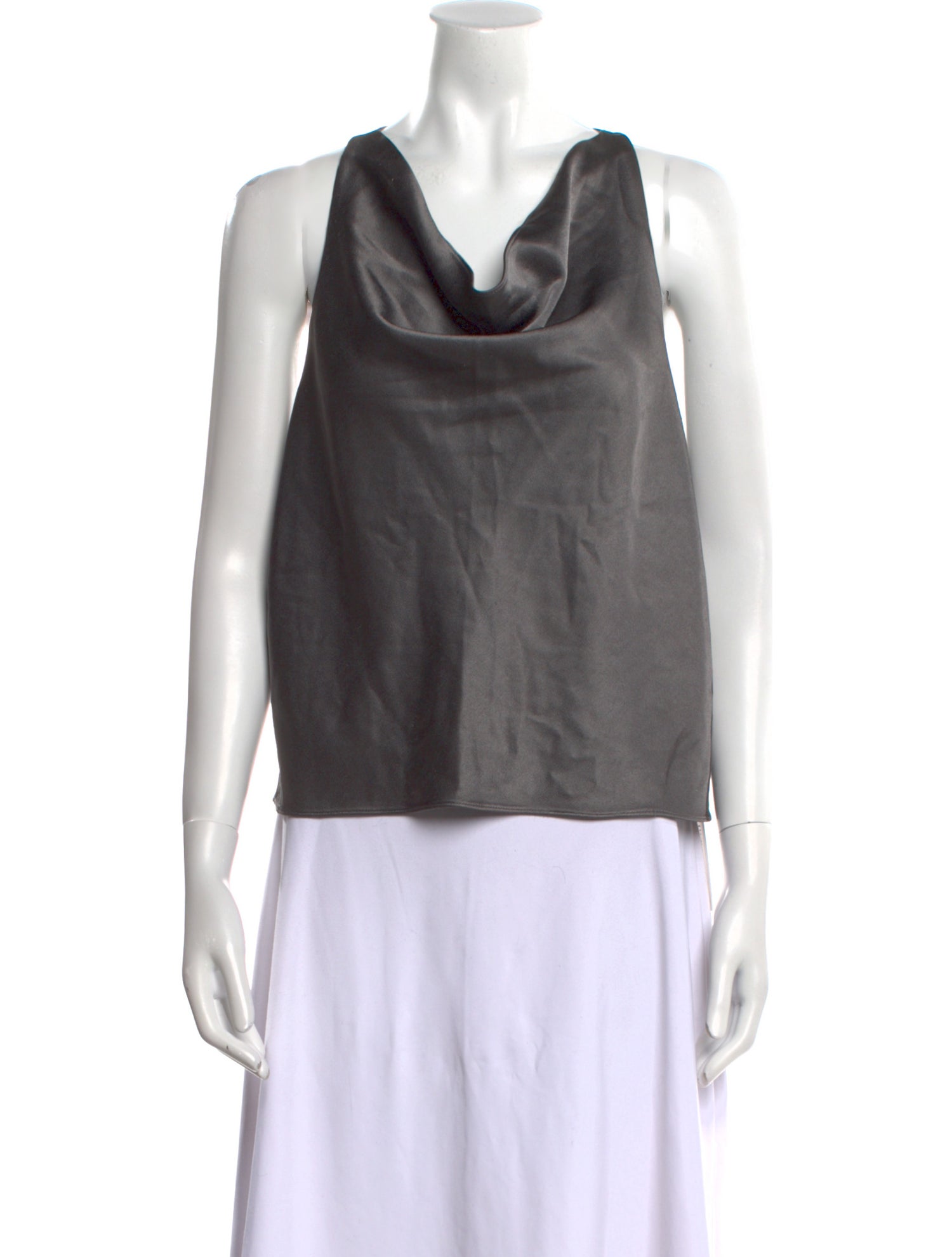 Alice + Olivia Cowl Neck Sleeveless Top