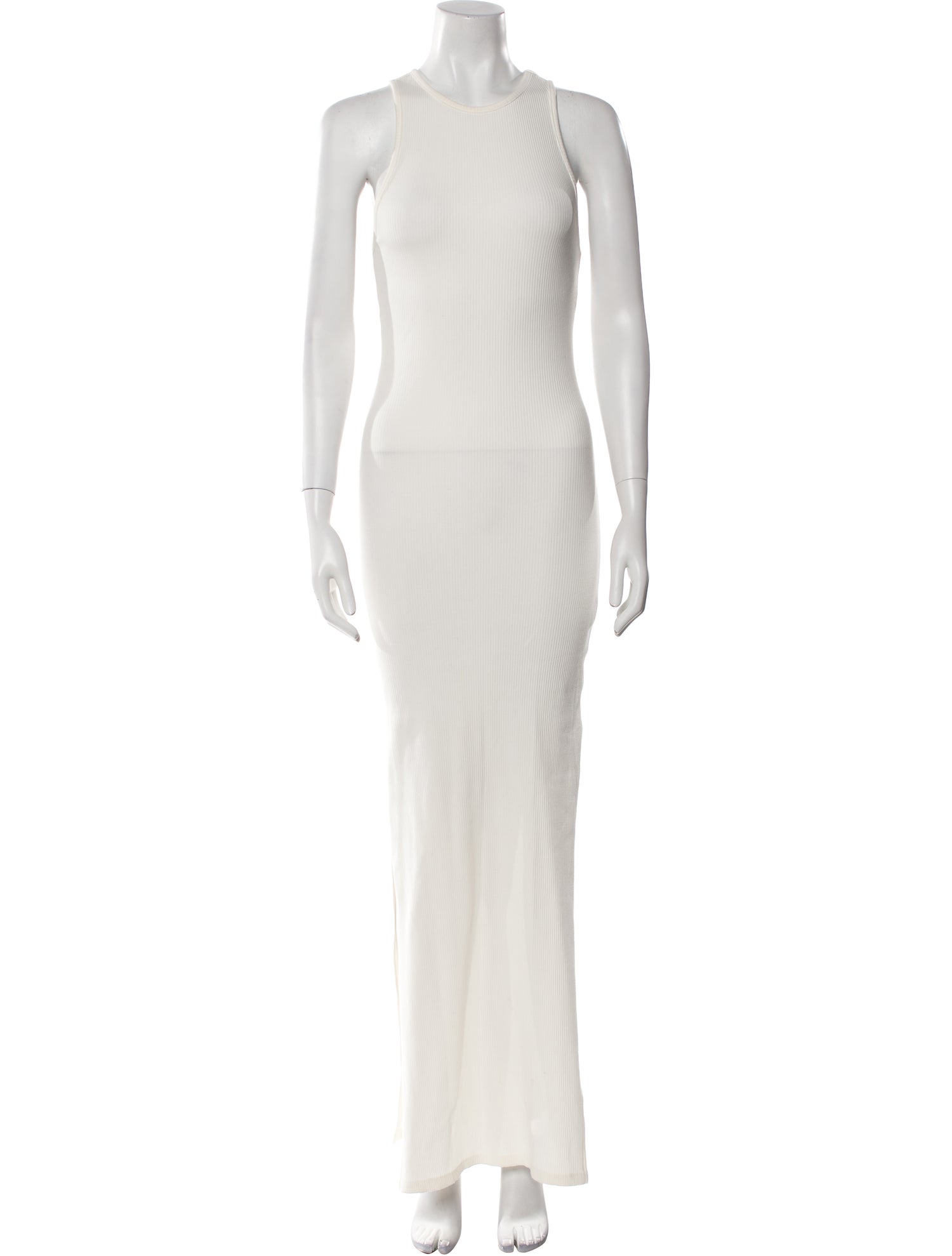 Alice + Olivia Crew Neck Long Dress