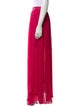 Alice + Olivia Pleated Accents Long Skirt