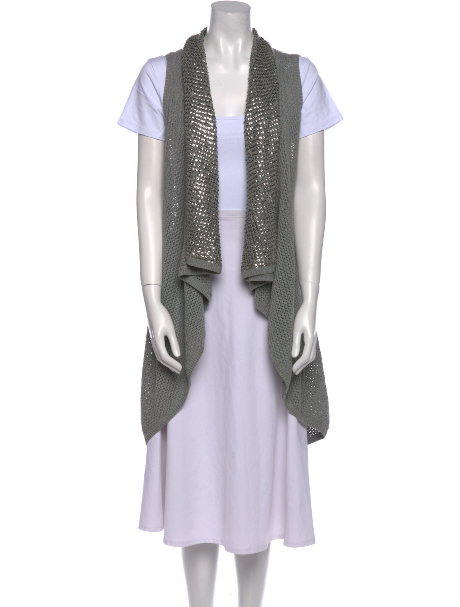 Alice + Olivia Open Front Sweater