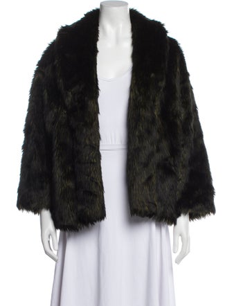 Alice + Olivia Faux Fur Faux Fur Jacket