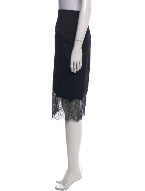 Alice + Olivia Wool Knee-Length Skirt