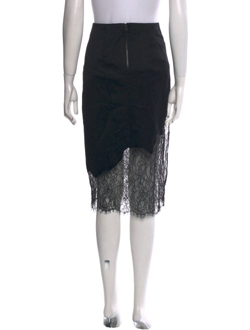 Alice + Olivia Wool Knee-Length Skirt