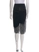 Alice + Olivia Wool Knee-Length Skirt